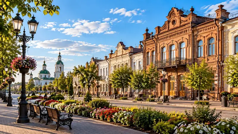 Иллюстрация города Минусинск